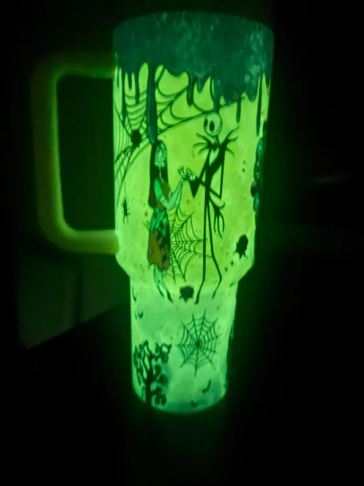 Sally x Jack Skellington 40 Oz Tumbler