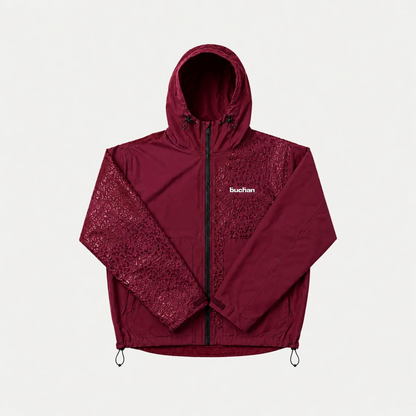Water Reactive Cheetah Rain Jacket