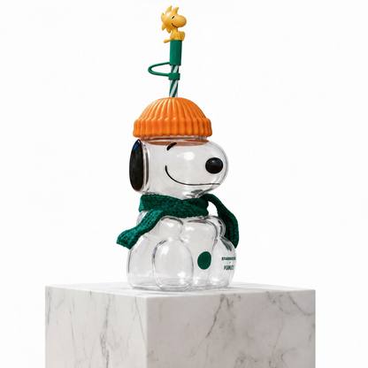 The Snoopy Glass Cold Cup