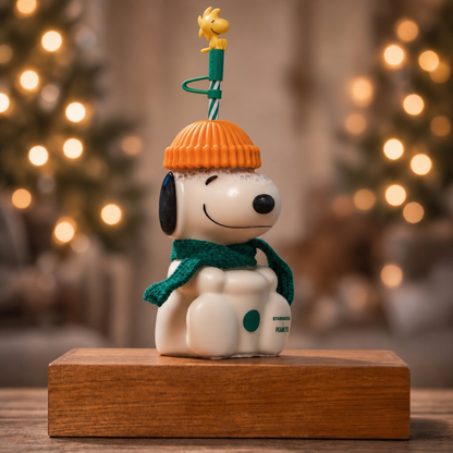 The Snoopy Glass Cold Cup